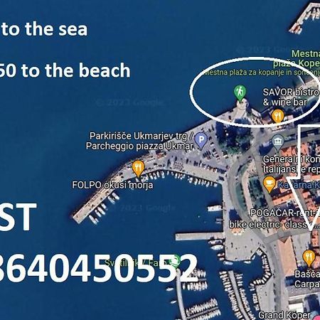 Апартаменты Koper Step To The Sea Экстерьер фото